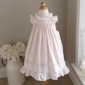 Pink Dress 24 Months Hand Embroidery Bailey Boy's Boutique Spring NWT